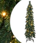 Pre-Lit Artificial Christmas Tree Warm White LED Lights Festive Home Decor