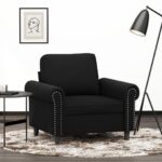 Sofa Chair Black 60 cm Velvet