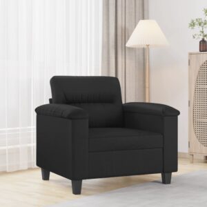 Sofa Chair Black 60 cm Faux Leather