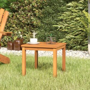 Stylish Solid Acacia Wood Coffee Table for Garden Terrace - Easy Clean Surface