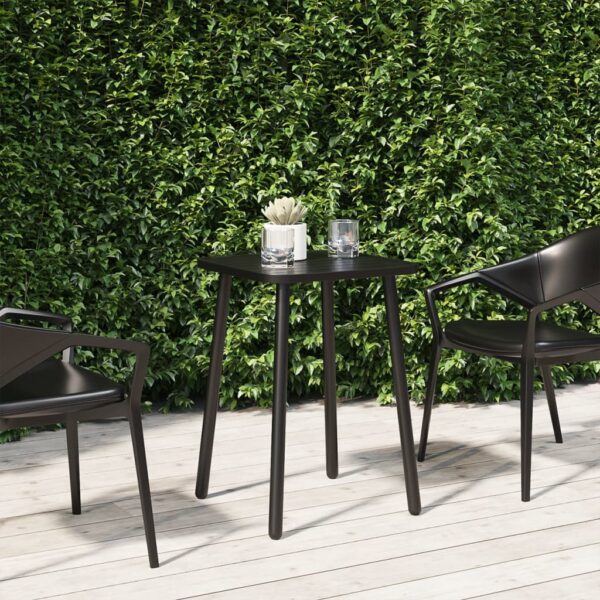 Garden Table Anthracite 50x50x71 cm Steel