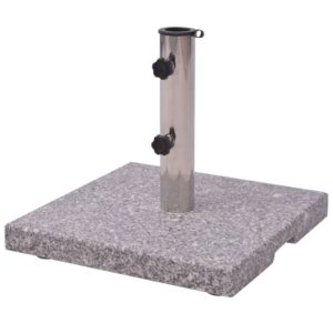 Heavy Duty Granite Umbrella Stand Outdoor Patio Parasol Base Holder Weatherproof