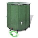 Collapsible Rainwater Harvest Tank UV Protected Corrosion Resistant Green PVC