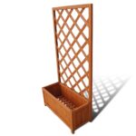 Wooden Garden Trellis Planter Large Outdoor Climbing Plant Flower Box Easy Assemble