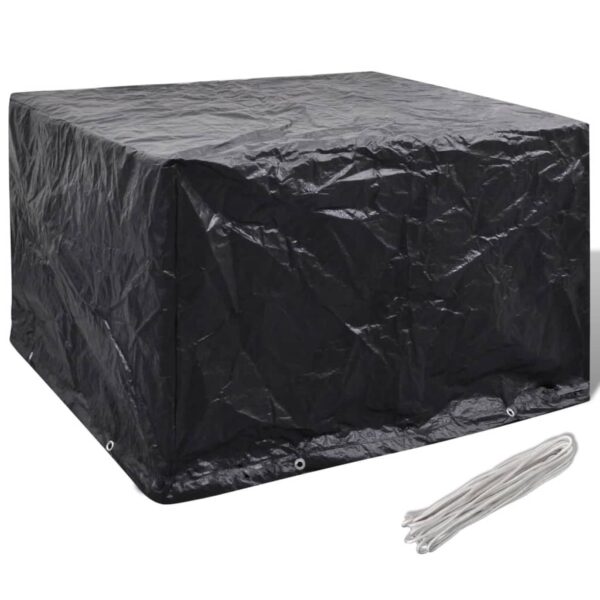 High-Quality UV Water Resistant Garden Furniture Protective Cover with Eyelets