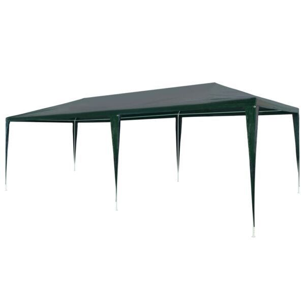 Outdoor Garden Canopy Green PE Water Resistant UV Party Event Gazebo Shelter