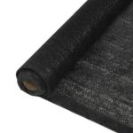 Black HDPE Privacy Screen Net for Garden Balcony Patio UV Mould Proof Breathable