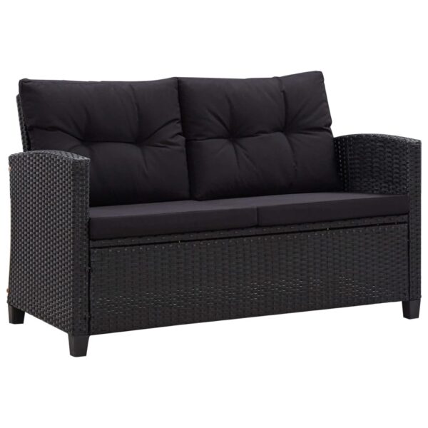 Outdoor Patio Loveseat Sofa Weather-Resistant Garden Furniture with Cushions