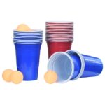 Beer Pong Table Set 0.5 L Plastic