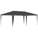 Outdoor Canopy Party Tent Gazebo UV Water Resistant Polyethylene Steel Frame