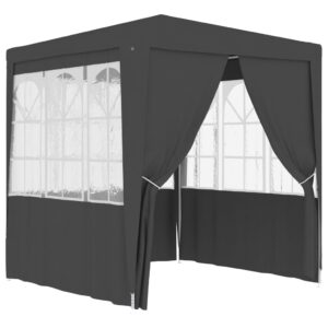 Outdoor Canopy Party Tent Gazebo with Side Walls UV Water Resistant Garden Marquee