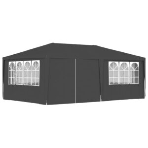 Outdoor Canopy Party Tent with Side Walls UV Water Resistant Garden Gazebo