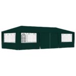 Professional Green Party Tent UV Water Resistant with Side Walls Outdoor Canopy