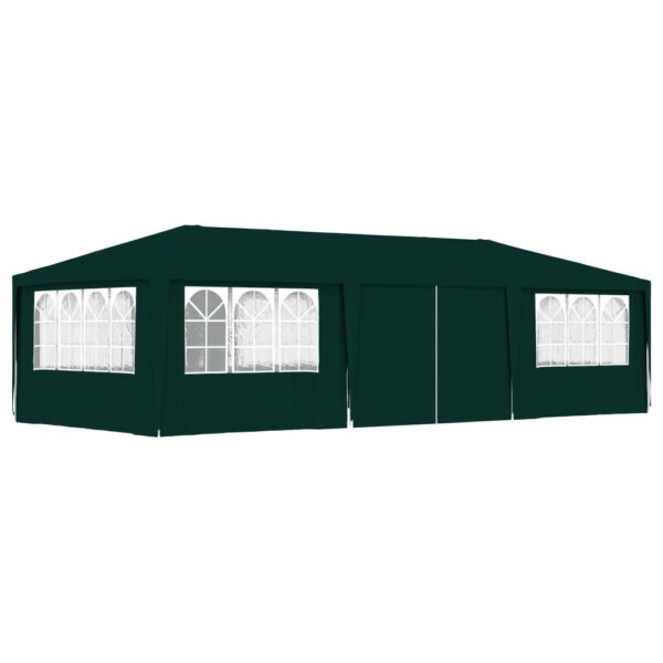 Professional Green Party Tent UV Water Resistant with Side Walls Outdoor Canopy