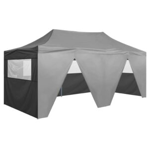 Water Resistant UV Protected Folding Party Tent Canopy with Sidewalls Outdoor