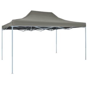 Professional Folding Party Tent UV Water Resistant Oxford Fabric Canopy Anthracite