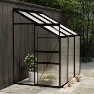 Spacious Walk-In Garden Greenhouse Aluminum Frame UV Resistant with Ventilation