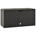 Outdoor Garden Storage Box Weatherproof Patio Cushion Deck Chest Organizer