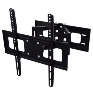 Heavy Duty Full Motion TV Wall Mount Bracket Tilt Swivel Adjustable Iron Holder