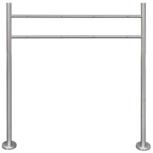 Stainless Steel Stand for Double Mailbox