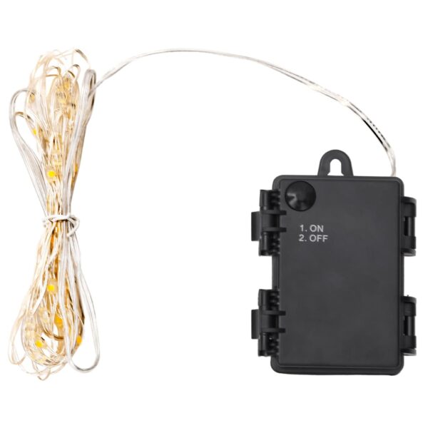 Flexible LED Fairy String Lights with Built-in Fan for Party Wedding Decor