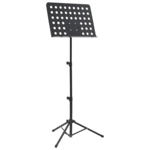 Music Book Stand Black Steel