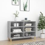 Sideboard Concrete Grey 103.5x35x70 cm Engineered Wood