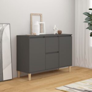 Sideboard Grey 103.5x35x70 cm Engineered Wood