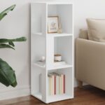 Corner Cabinet White 33x33x100 cm Engineered Wood