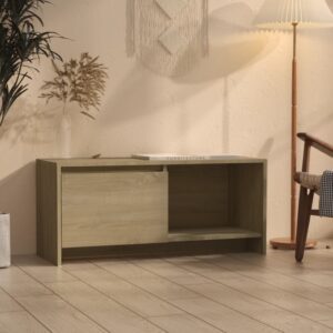 TV Cabinet Sonoma Oak 90x35x40 cm Engineered Wood