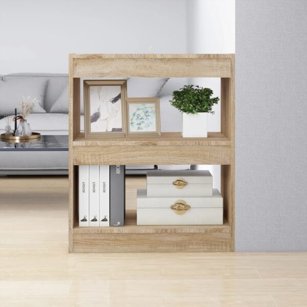 Versatile Sonoma Oak Book Cabinet Room Divider Storage Organizer Shelf Unit