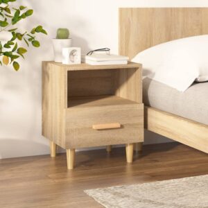 Bedside Cabinet Sonoma Oak 40x35x47 cm