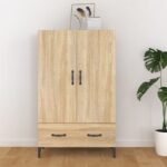 Highboard Sonoma Oak 70x31x115 cm Engineered Wood