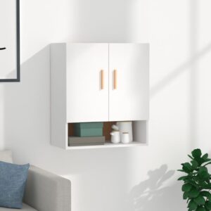 Wall Cabinet White 60x31x70 cm Engineered Wood