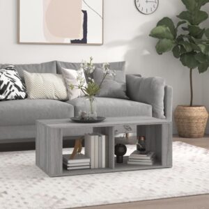 Coffee Table Grey Sonoma 100x50x36 cm Engineered Wood