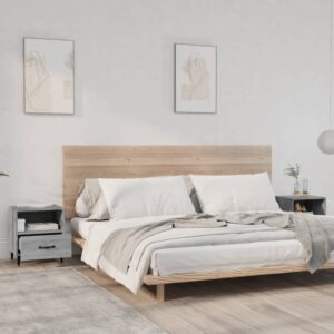 Bedside Cabinets 2 pcs Grey Sonoma Engineered Wood