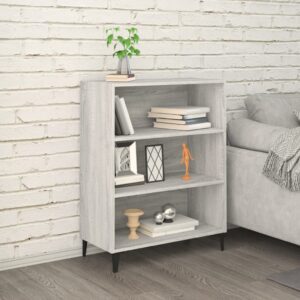 Chic Grey Sonoma Sideboard Classic Storage Cabinet with Shelves for Home