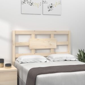 Bed Headboard 95.5x4x100 cm Solid Wood Pine