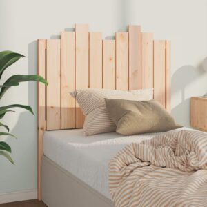 Bed Headboard 96x4x110 cm Solid Wood Pine