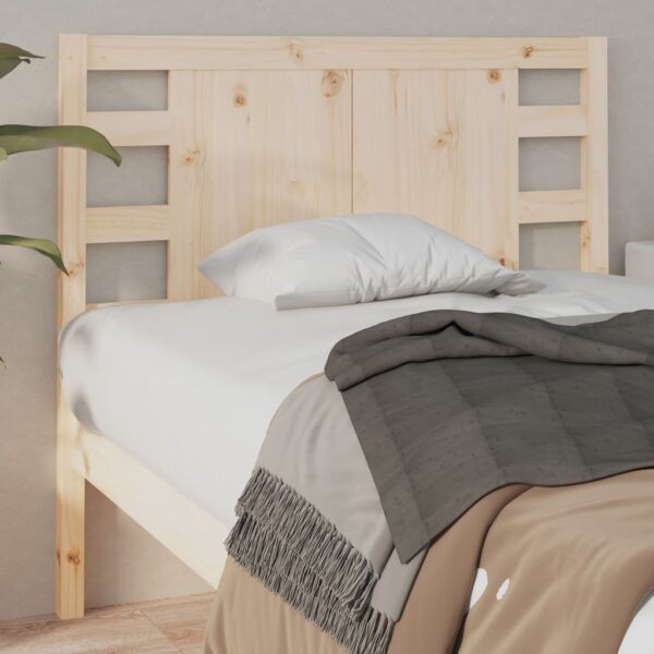 Headboard 96x4x100 cm Solid Wood Pine