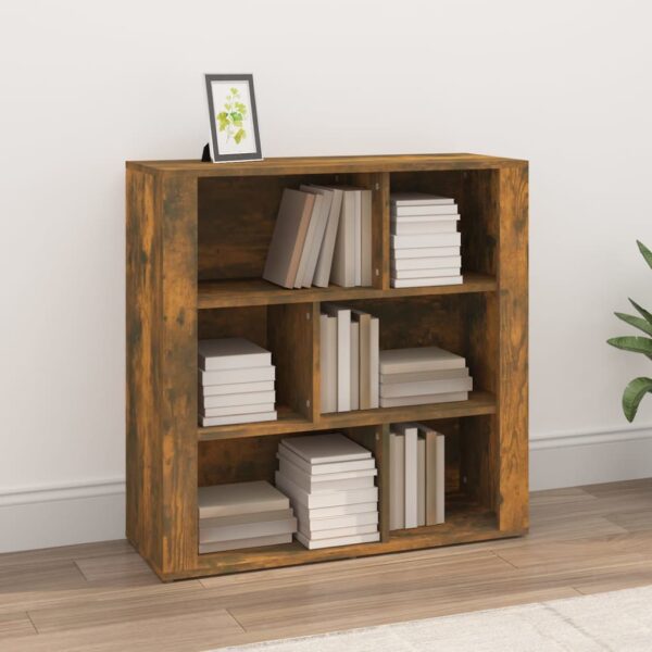 Elegant Smoked Oak Sideboard Engineered Wood Ample Storage Moisture Resistant