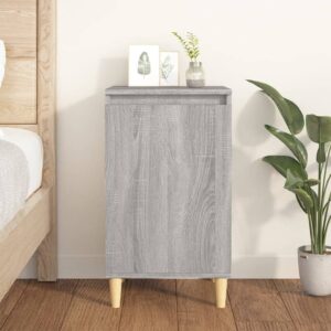 Bedside Cabinet Grey Sonoma 40x35x70 cm Engineered Wood