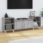 TV Cabinet Grey Sonoma 160x35x55 cm Engineered Wood