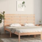 Headboard 180x3x80 cm Solid Wood Pine