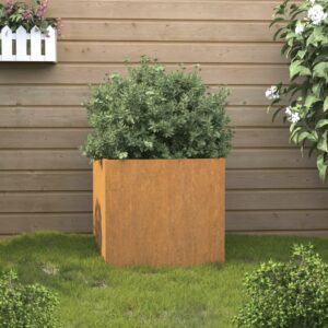 Planter 32x30x29 cm Corten Steel