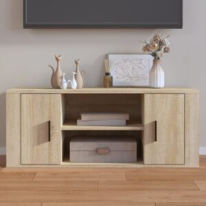 TV Cabinet Sonoma Oak 100x35x40 cm Engineered Wood