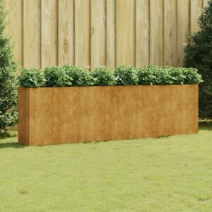 Rustic Corten Steel Garden Raised Bed Weathering Steel Planter for Outdoor