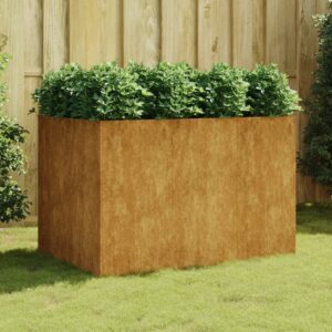 Weathering Steel Garden Raised Bed Durable Corten Planter for Outdoor Plants