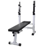 Adjustable Home Gym Fitness Workout Bench Padded Weight Training Exercise