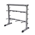 Heavy Duty Steel Dumbbell Barbell Rack Storage Organizer for Home Gym Fitness